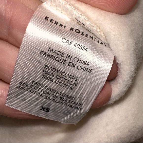 Kerri Rosenthal Imperfect Heart Sweatshirt NWOT - Picture 4 of 6